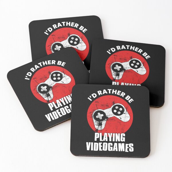 Item preview, Id Rather Play Videogames, Gaming designed and sold by FNStuff.