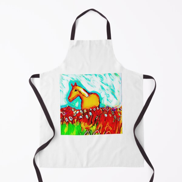 Item preview, Horse in a field yellow and orange designed and sold by Jacinta hunt.