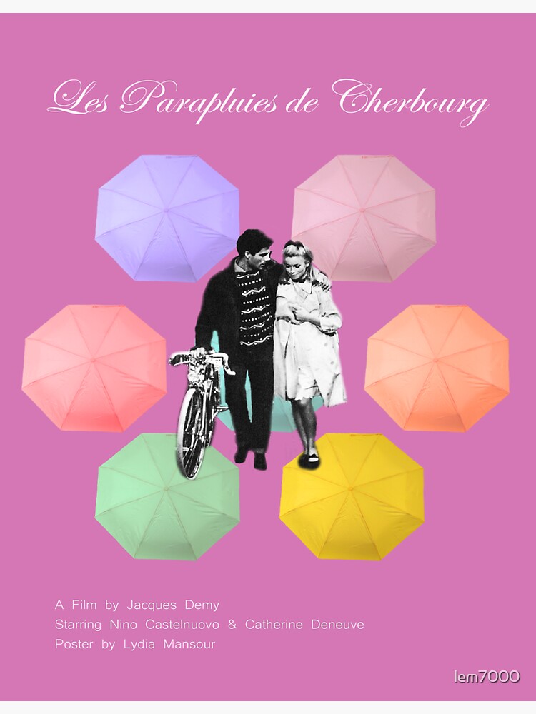 "les parapluies de cherbourg" Sticker by lem7000 Redbubble