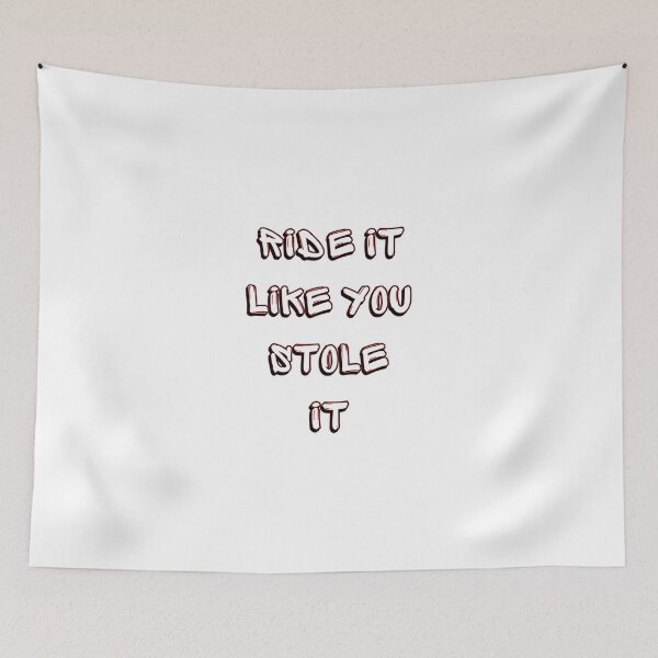 Item preview, Ride it like you stole it, cool biker gift designed and sold by thesmokeydogs.