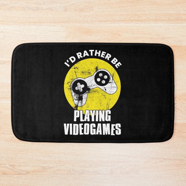 Item preview, Id Rather Play Videogames, Gaming designed and sold by FNStuff.