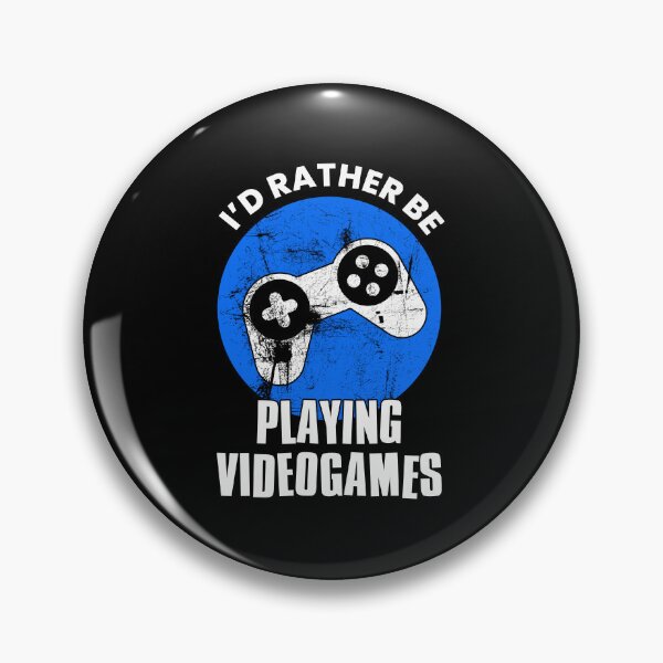 Item preview, Id Rather Play Videogames, Gaming designed and sold by FNStuff.