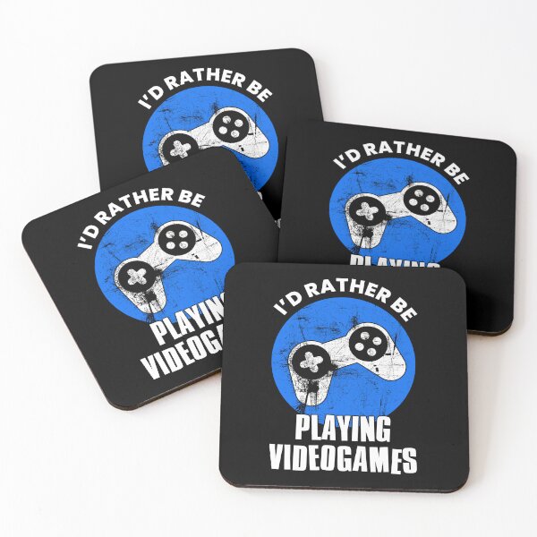 Item preview, Id Rather Play Videogames, Gaming designed and sold by FNStuff.