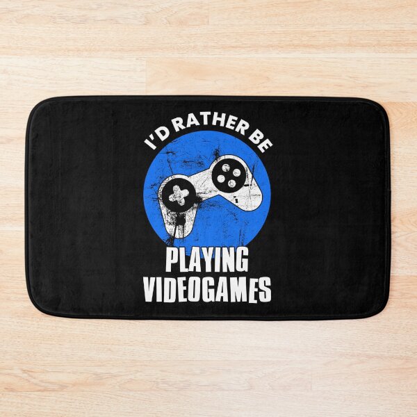 Item preview, Id Rather Play Videogames, Gaming designed and sold by FNStuff.