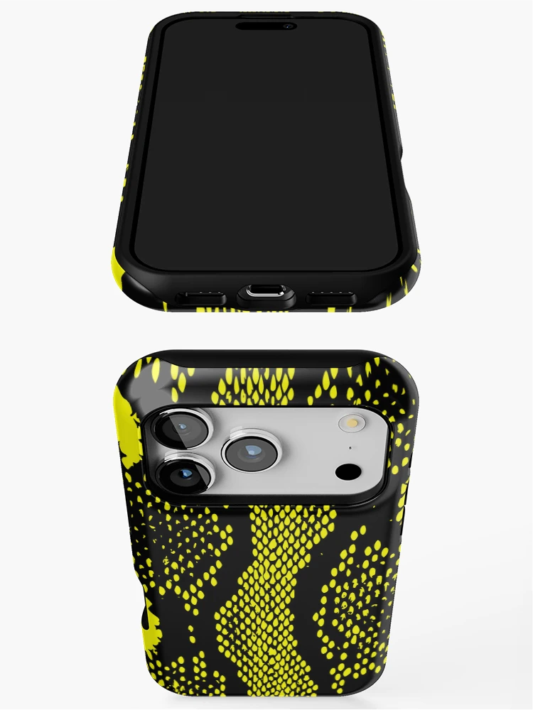 Thumbnail 3 of 4, iPhone Case, Python Skin designed and sold by DesignFantazia.