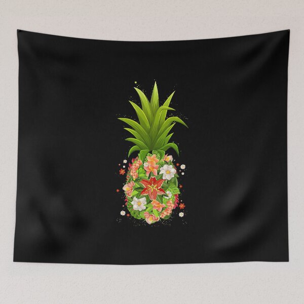 Item preview, Pineapple Flower Design Hawaiian designed and sold by anthonymark14.