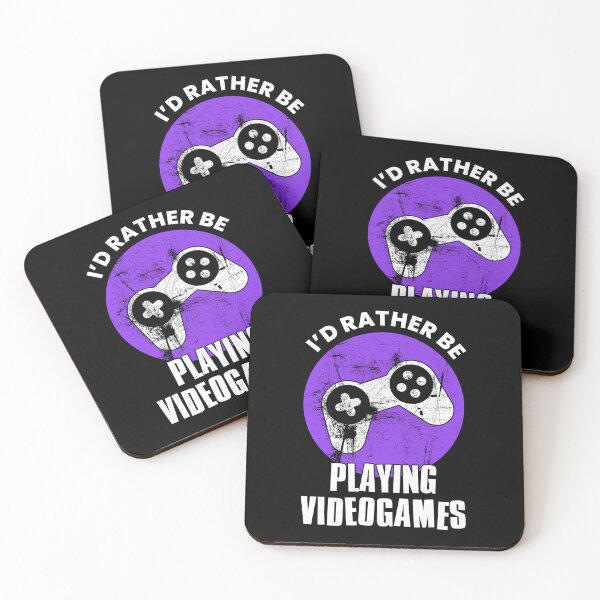 Item preview, Id Rather Play Videogames, Gaming designed and sold by FNStuff.