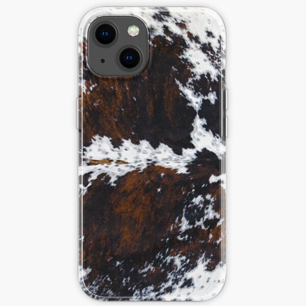 Spotty luxurious cowhide iPhone Soft Case