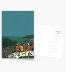 woodstock crowd Postcards
