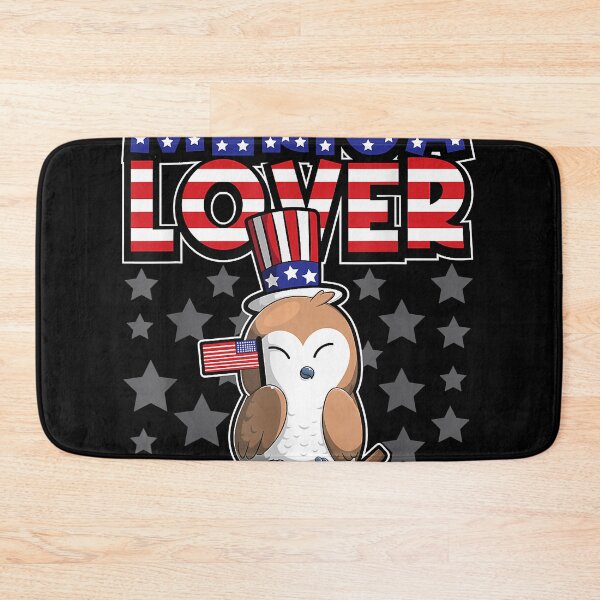 Item preview, Merica Lover - Happy Fourth Of July - Owl USA Flag  designed and sold by teiaraan.
