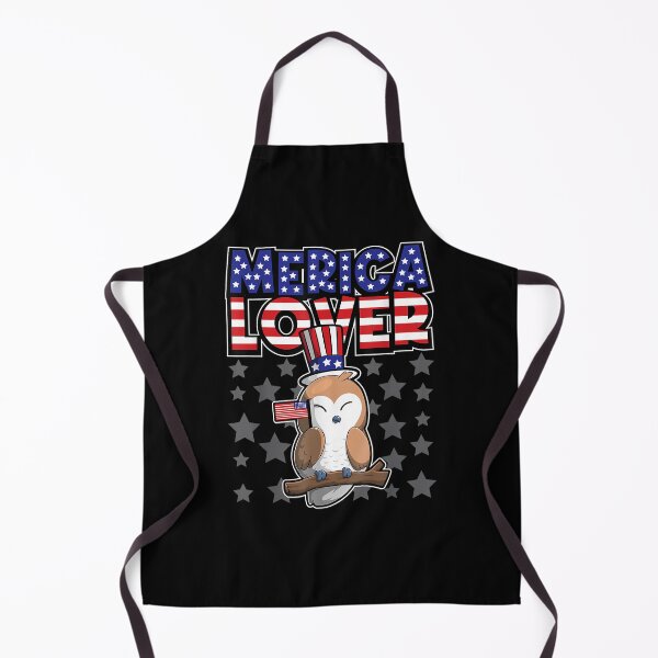 Item preview, Merica Lover - Happy Fourth Of July - Owl USA Flag designed and sold by teiaraan.