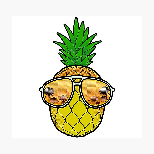 Item preview, Pineapple Sunglasses Hawaii Pineapple designed and sold by anthonymark14.