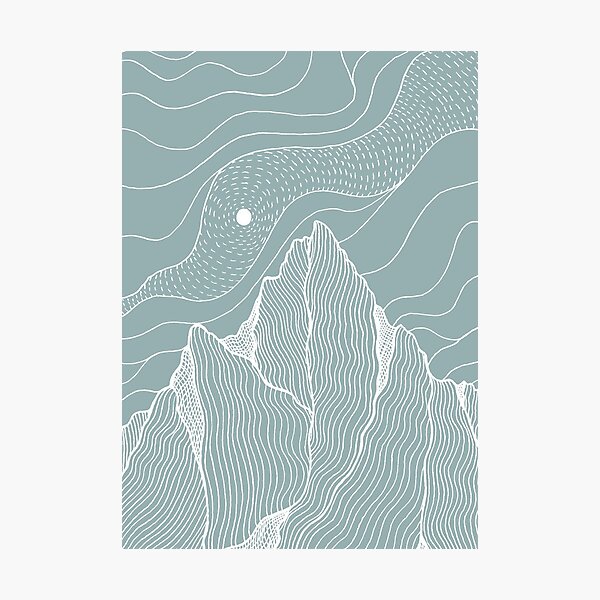 Item preview, White wind peak designed and sold by Swadeillustrations.