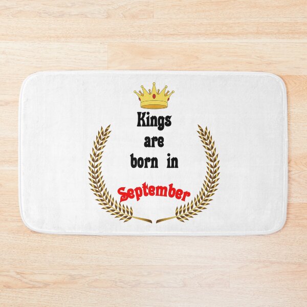Item preview, Kings are born in September. Funny Quotes. Funny Gift designed and sold by D/Art ⭐⭐⭐⭐⭐.