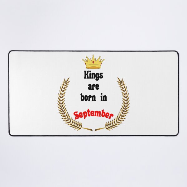 Item preview, Kings are born in September. Funny Quotes. Funny Gift designed and sold by D/Art ⭐⭐⭐⭐⭐.