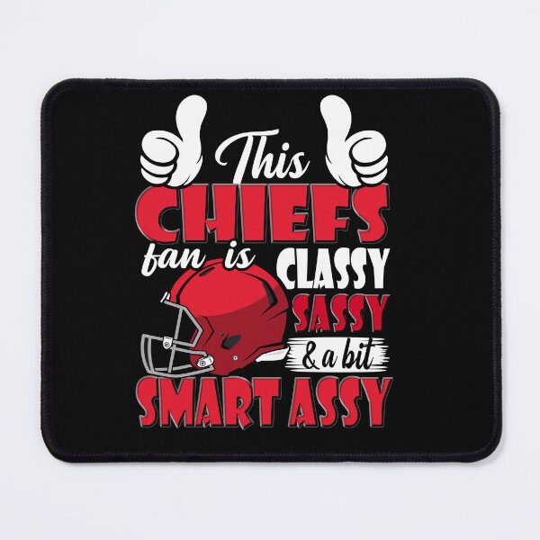 Item preview, This Football Fan Is Classy Sassy And A Bit Smart Assy designed and sold by TheBabySitters.