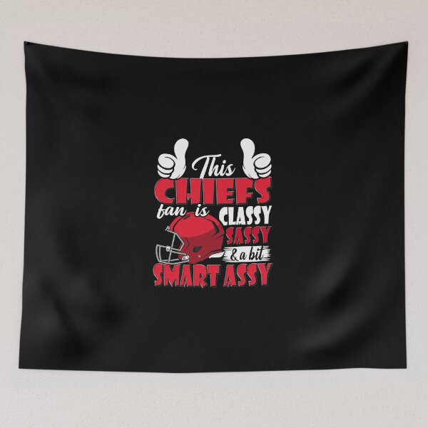 Item preview, This Football Fan Is Classy Sassy And A Bit Smart Assy designed and sold by TheBabySitters.
