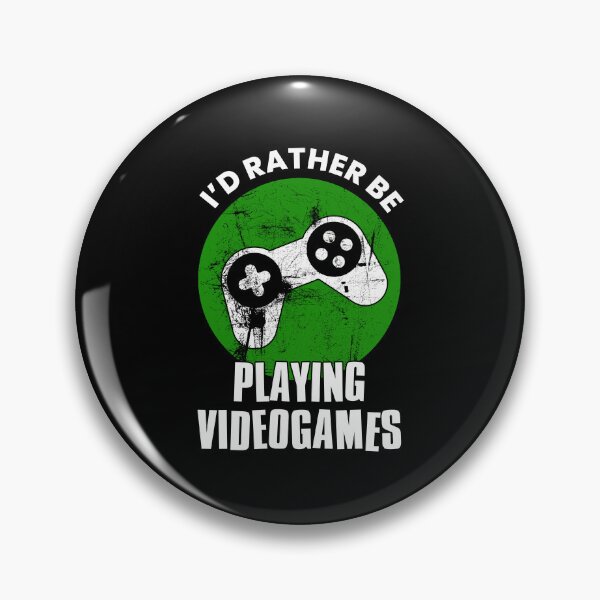 Item preview, Id Rather Play Videogames, Gaming designed and sold by FNStuff.