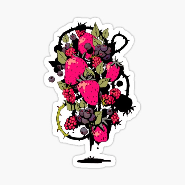 Bramble Bush Sticker