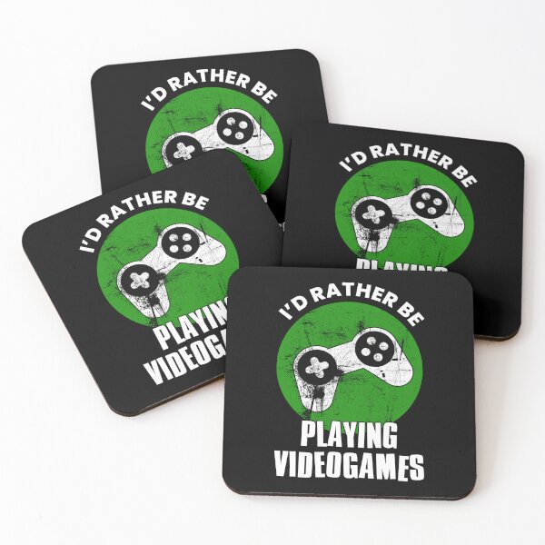 Item preview, Id Rather Play Videogames, Gaming designed and sold by FNStuff.