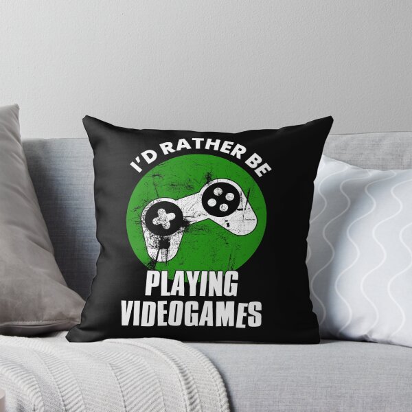 Item preview, Id Rather Play Videogames, Gaming designed and sold by FNStuff.