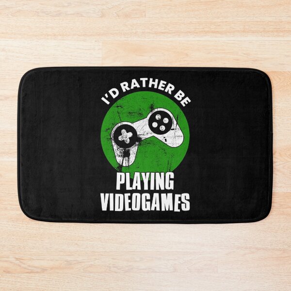 Item preview, Id Rather Play Videogames, Gaming designed and sold by FNStuff.