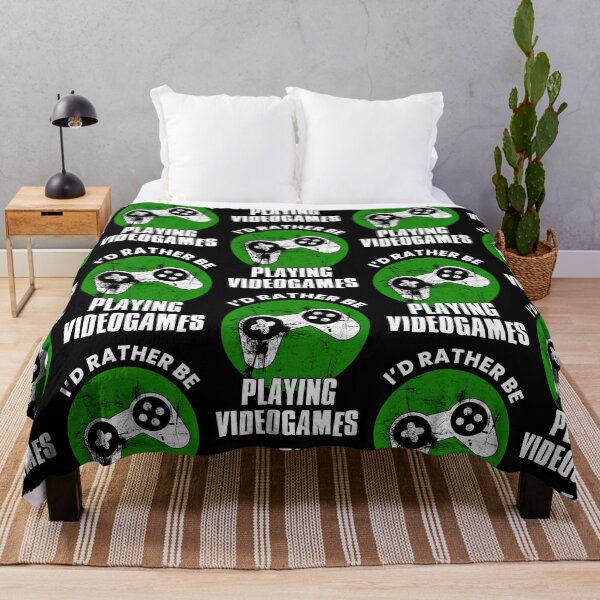 Item preview, Id Rather Play Videogames, Gaming designed and sold by FNStuff.
