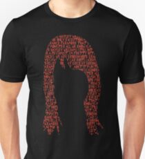 Hayley Williams hair word cloud Unisex T-Shirt