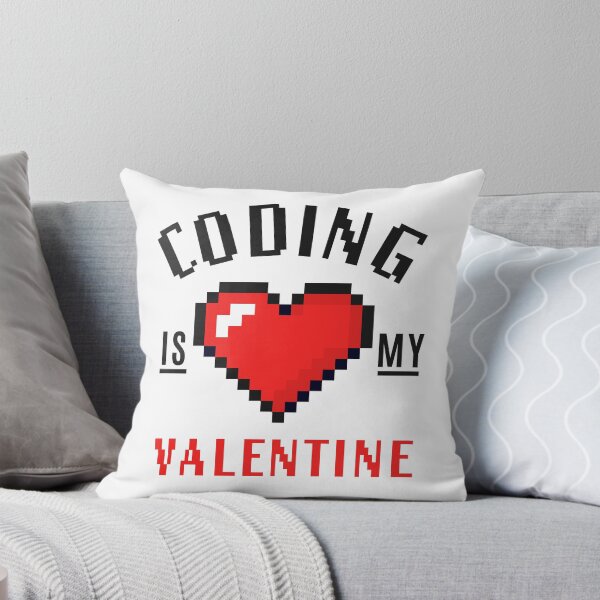 Item preview, Coding is my Valentine designed and sold by Code  Monkeys.