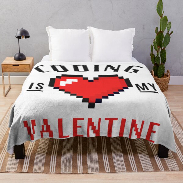 Item preview, Coding is my Valentine designed and sold by Code Monkeys.