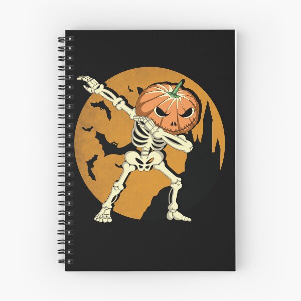 Item preview, Dabbing Skeleton Pumpkin Halloween Custome Moon Light Gift designed and sold by SaliDesigner.