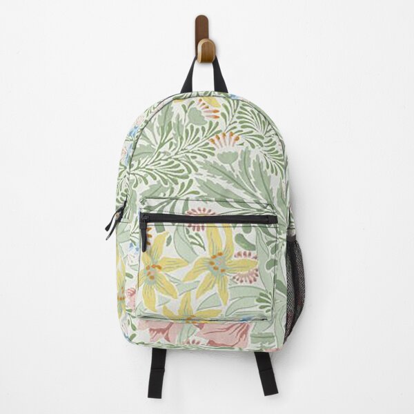 Item preview,   William Morris Green Yellow & Pink  floral Leaves Vintage Pattern -Victorian Botanical Designs, designed and sold by Tamas Das.