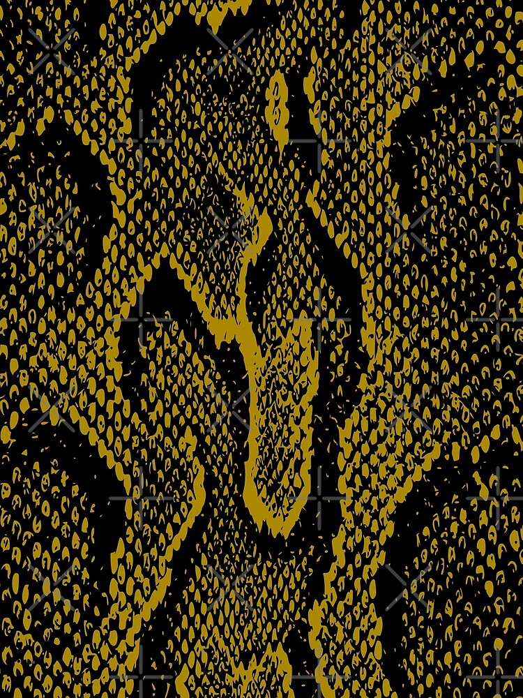 Thumbnail 3 of 3, Scarf, Python Skin designed and sold by DesignFantazia.