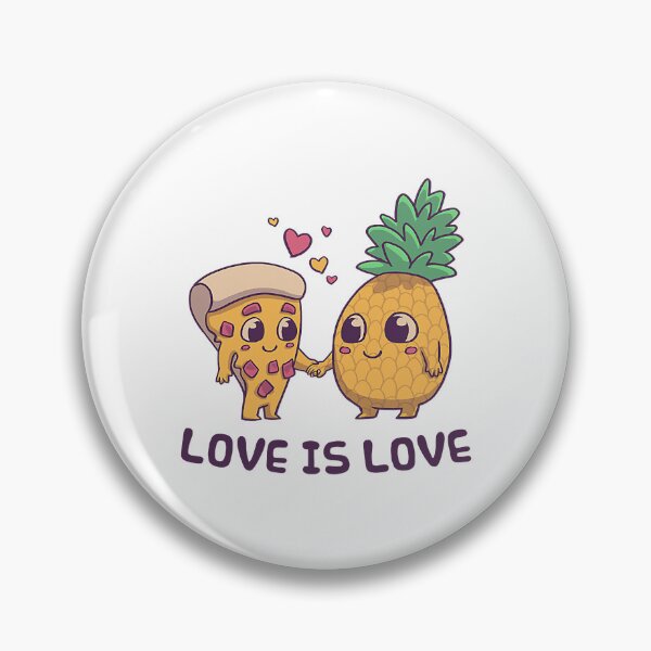 Item preview, Pineapple Pizza Love Cute Pride designed and sold by anthonymark14.