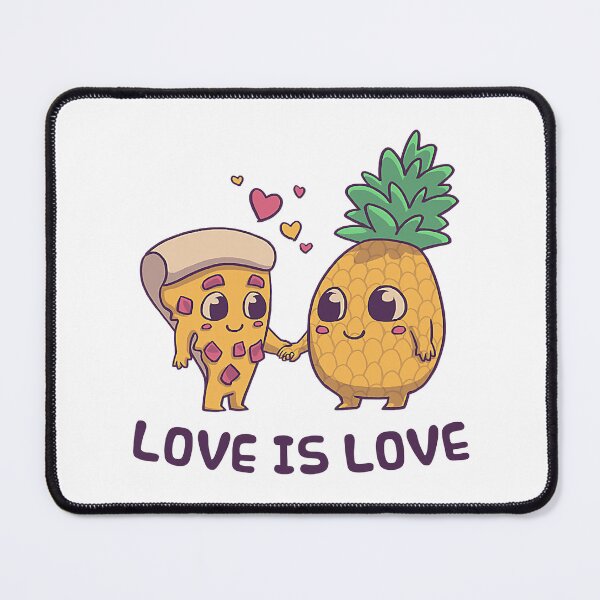 Item preview, Pineapple Pizza Love Cute Pride designed and sold by anthonymark14.