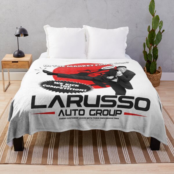 Item preview, Cobra Kai LARusso Auto Group Ad T-Shirt designed and sold by Lexie Reed.