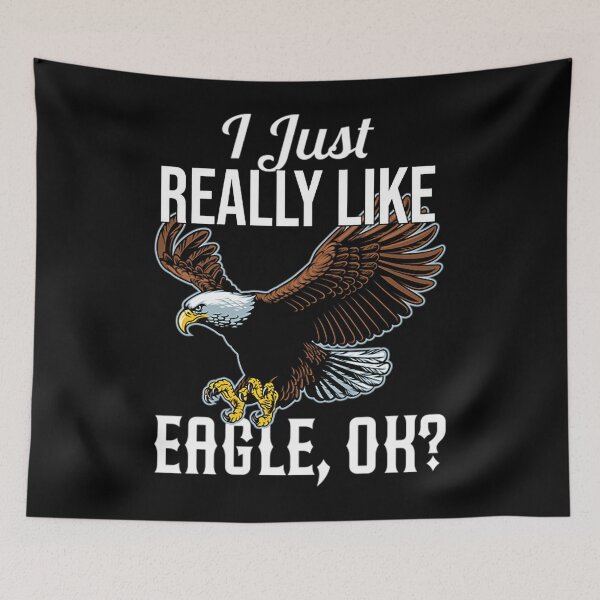 Item preview, Eagle T-ShirtI Just Really Like Eagle, Ok_ Funny Eagle Lover designed and sold by GemmaMartin.