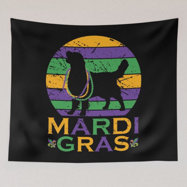 Item preview, Golden Retriever Mardi Gras Dog Gift T-ShirtFunny Golden Retriever Mardi Gras Festival Dog Lover Gift designed and sold by GemmaMartin.