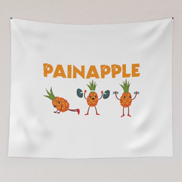 Item preview, Pineapple Gym Fitness designed and sold by anthonymark14.