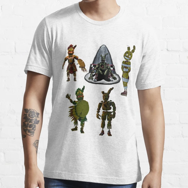 Five Nights At Freddys T-Shirt Springtrap Vintage FNAF