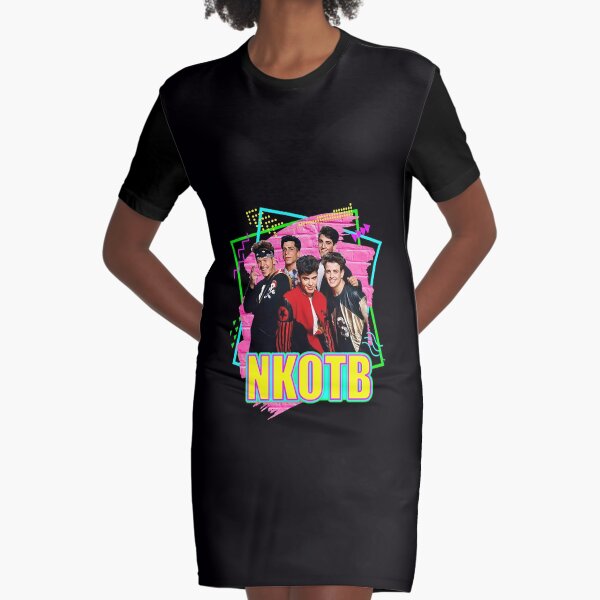 NKOTB Music Classic Essential Graphic T-Shirt Dress