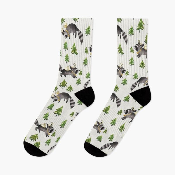 Item preview, Fairy Raccoons Pattern designed and sold by SweetTea4U.