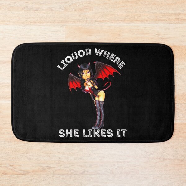 Item preview, Funny Liquor  Where She Likes it Devil Girl designed and sold by RGRamsey.