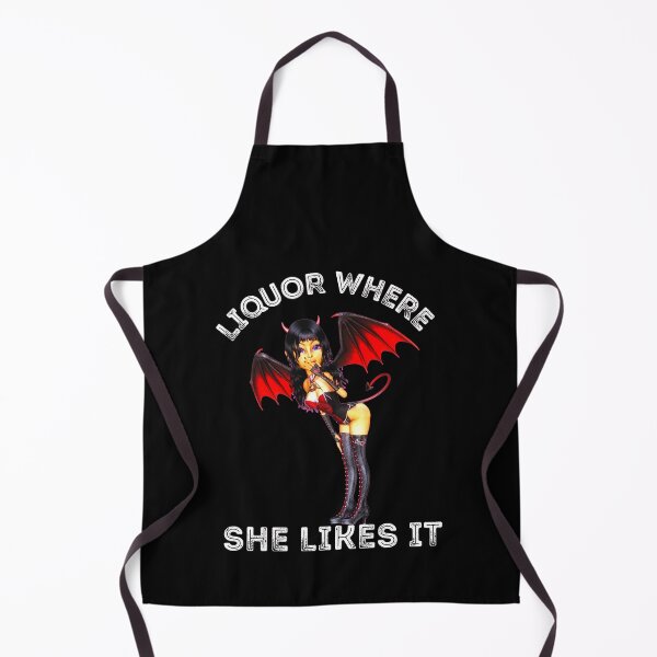Item preview, Funny Liquor Where She Likes it Devil Girl designed and sold by RGRamsey.