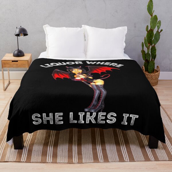 Item preview, Funny Liquor Where She Likes it Devil Girl designed and sold by RGRamsey.