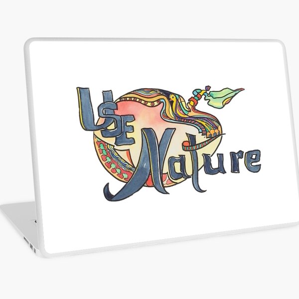use Nature Organic Designs with Purpose Laptop Skin