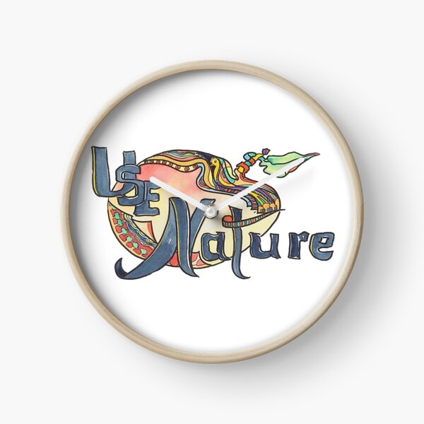 use Nature Organic Designs with Purpose Clock