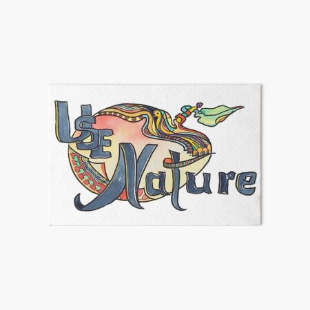 use Nature Organic Designs with Purpose Art Board Print