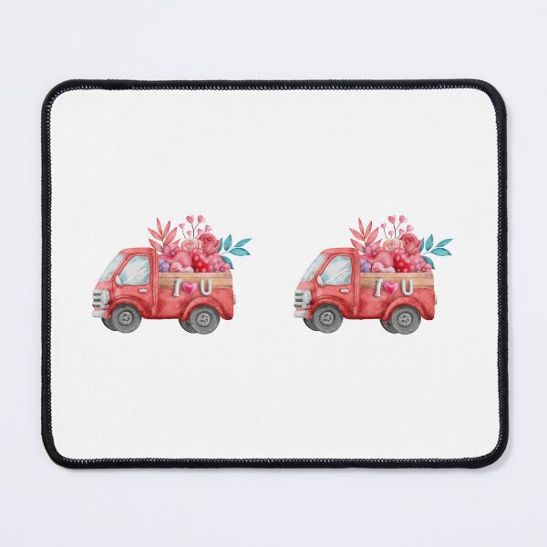 Item preview, Cute Love Truck with Heart Cargo Watercolor TwoTone designed and sold by TwinkleBaby.