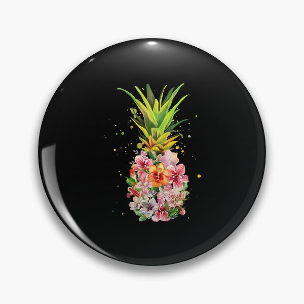 Item preview, Pineapple Flowers Aloha Hawaii designed and sold by anthonymark14.